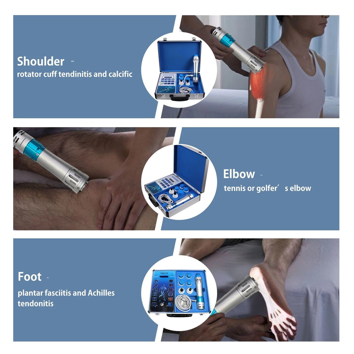 Touch Screen Shockwave Therapy Machine For Muscle Pain Removal & ED Treatment UK