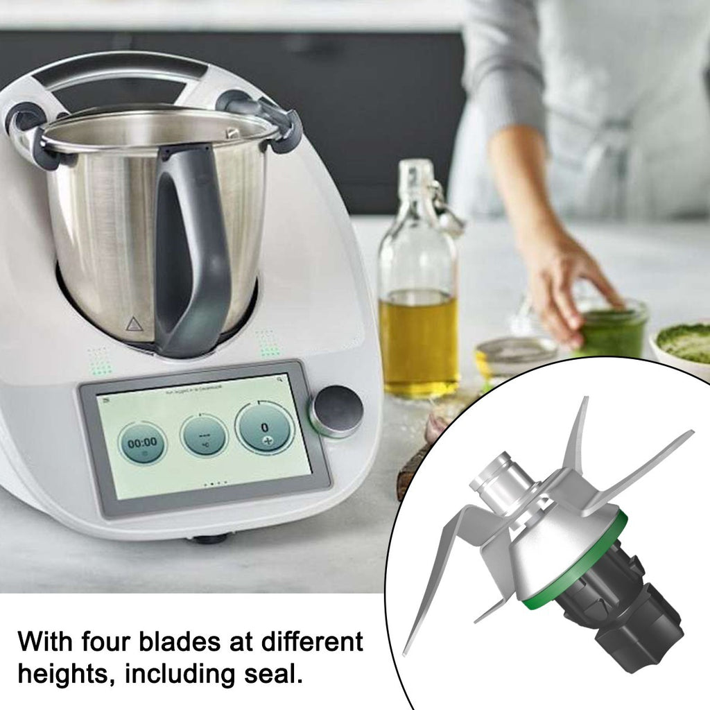 For Thermomix Mixer Blender Replace Part Tool TM5 TM6 Stainless steel Blade