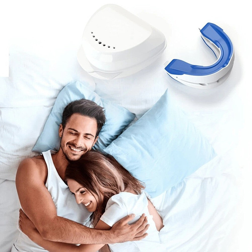 Anti Snore Mouthpiece Snoring Mouth Guard Adjustable Sleep Aid Teeth Grinding
