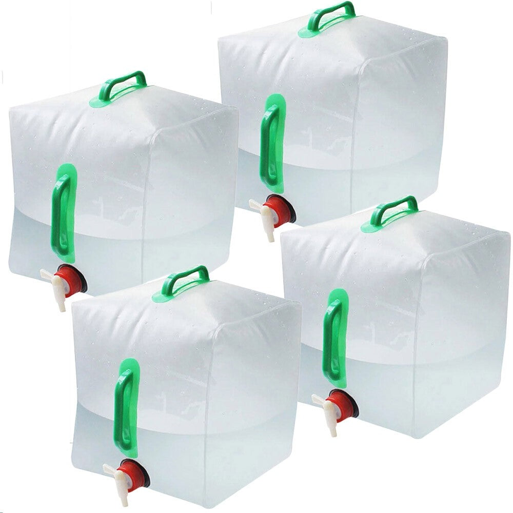 20L Water Carrier Container Foldable Collapsible Camping Water Bottle With Tap
