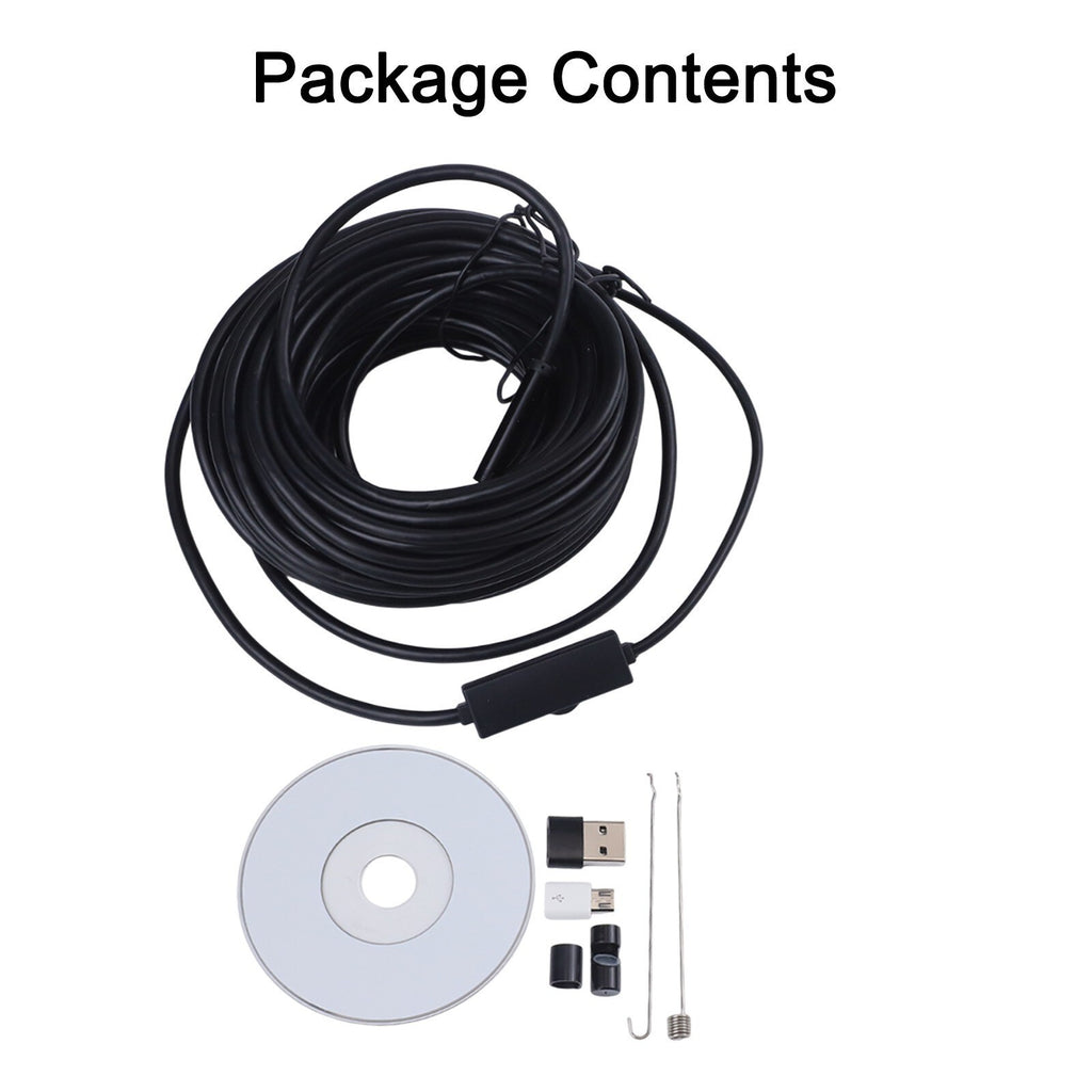 10m Pipe Inspection Camera Video Sewer Drain Cleaning Useful