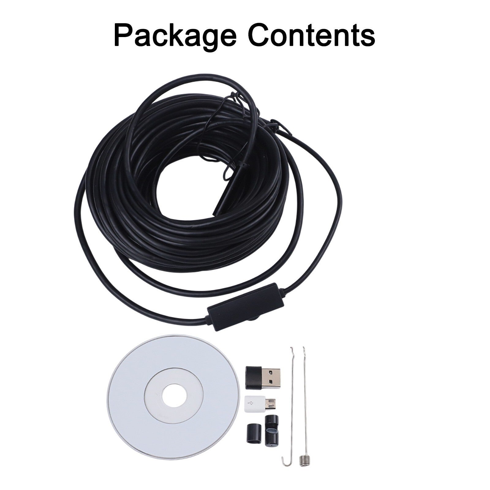 10m Pipe Inspection Camera Video Sewer Drain Cleaning Useful
