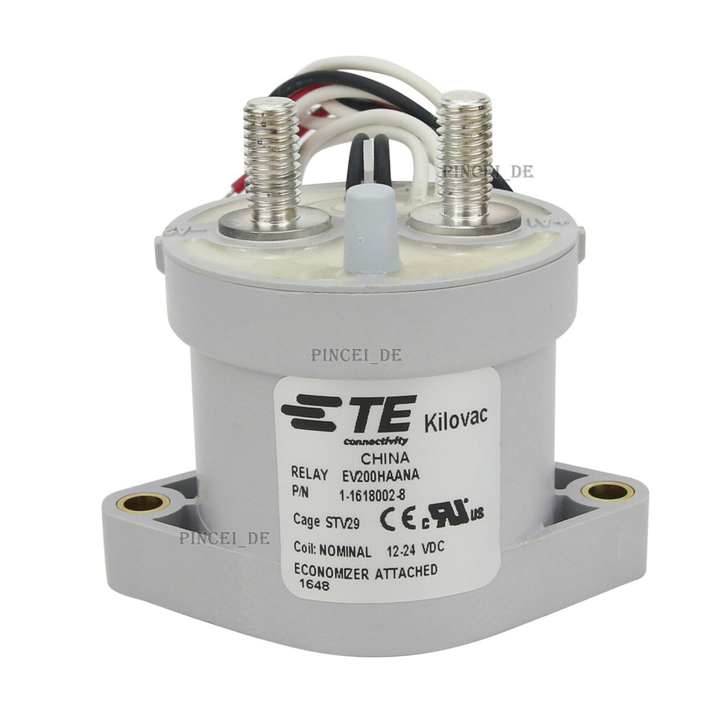 1x EV200HAANA 1-1618002-8 Original High Voltage Relay DC Contactor