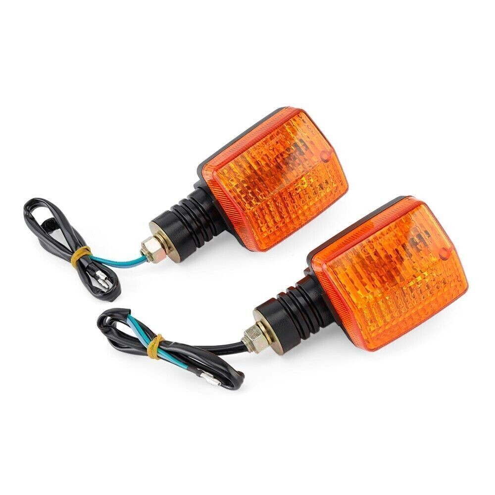 2Pcs Turn Signal Indicator Lights Fit HONDA CB125 CB250 CB500 Twin CB750