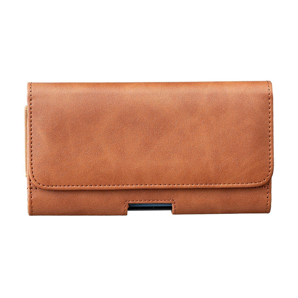 Universal mobile phone belt clip pouch bag wallet purse leather holster case
