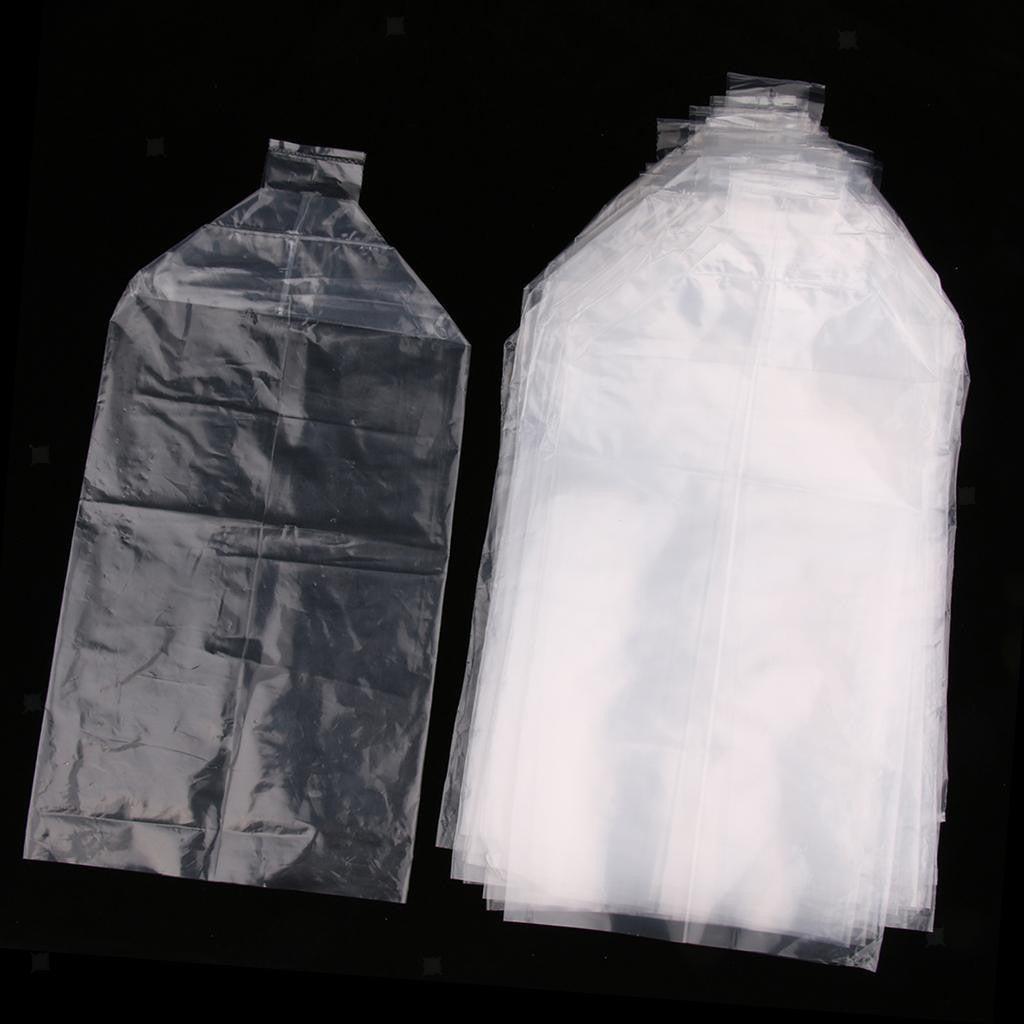 50XFish Transport Bags Aquarium Breathing Bags Flat bottom Bags Polythene Corals