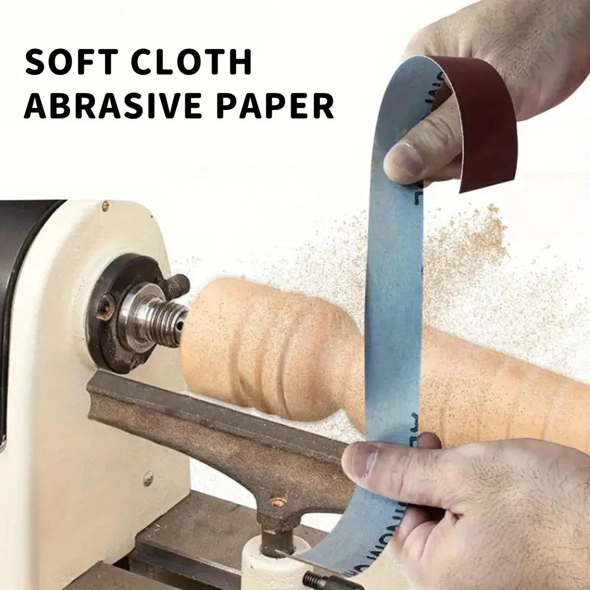 80-600 Grit Sandpaper Emery Cloth Roll Abrasive Sandpaper Roll with Dispenser
