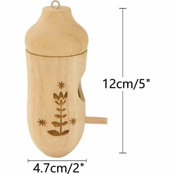 2x Hummingbird House Wooden Hand Craft Ornament Outdoor Garden Patio Decor