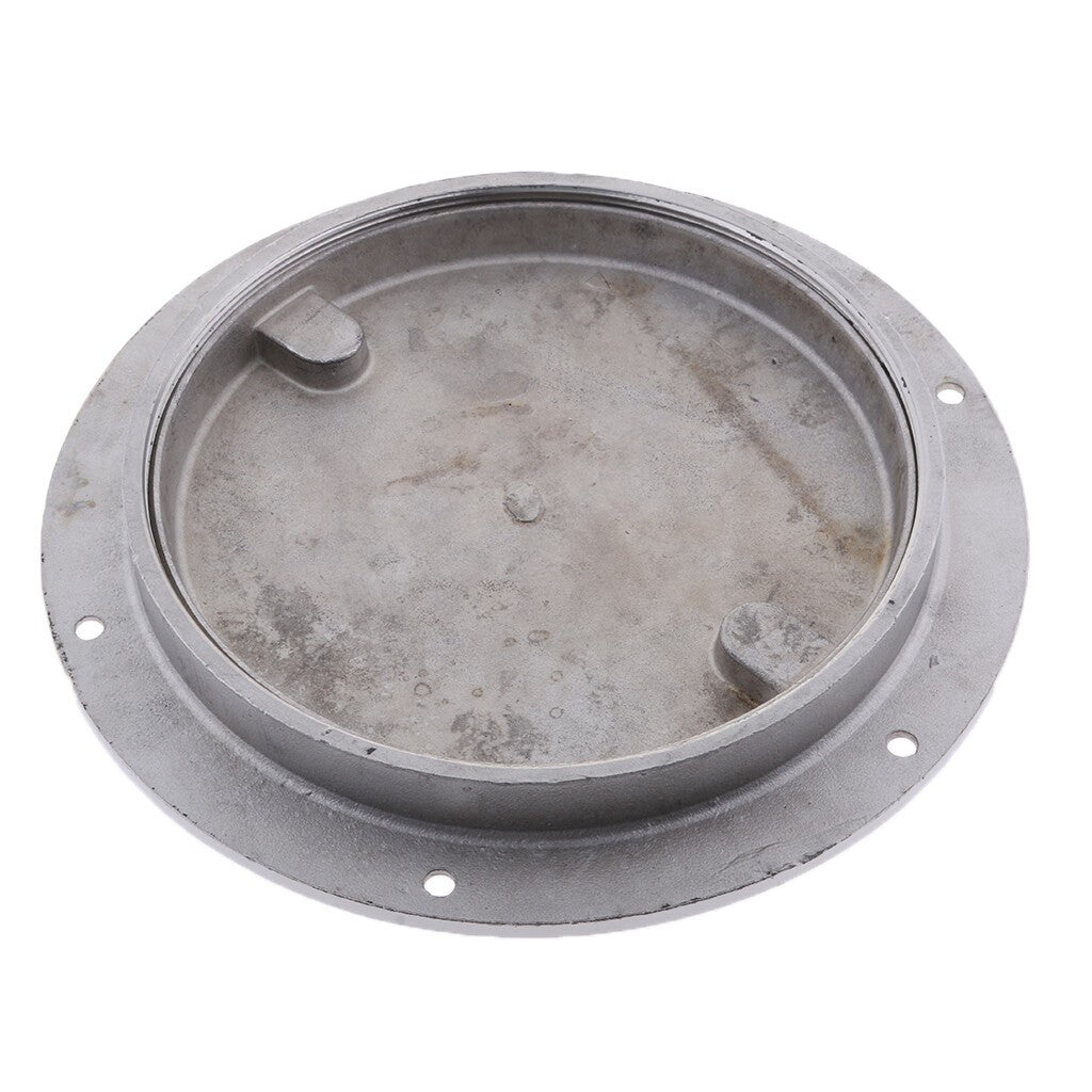 Heavy Duty Stainless Steel Circular Inspection Hatch Boat Deck Plate 197mm