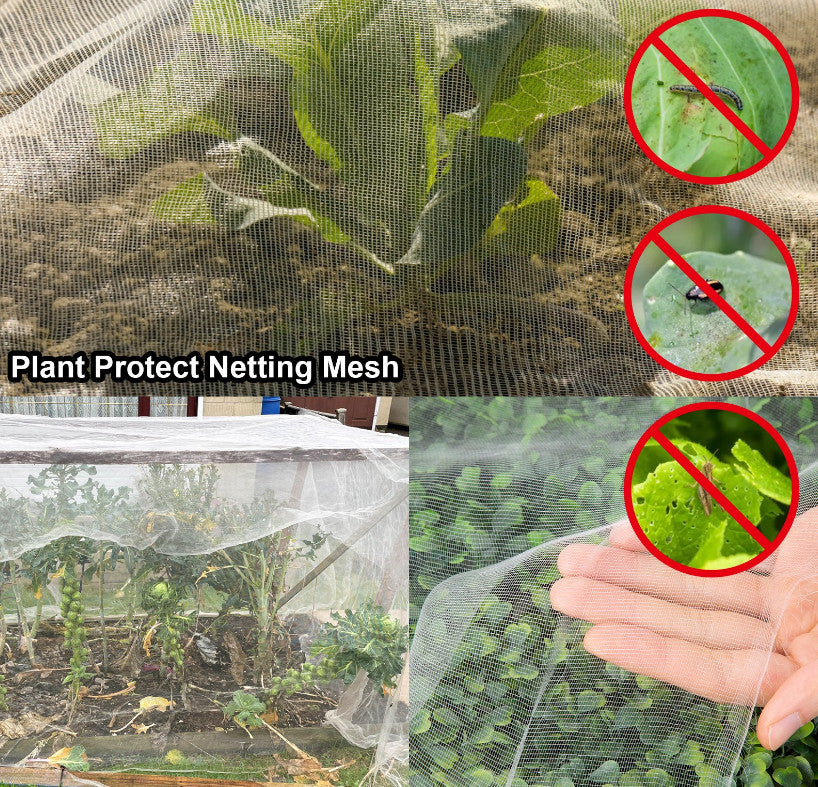 5/10 M INSECT SCREEN NETTING NETS Woven Mesh Anti Fly-Bug Butterfly Garden Net
