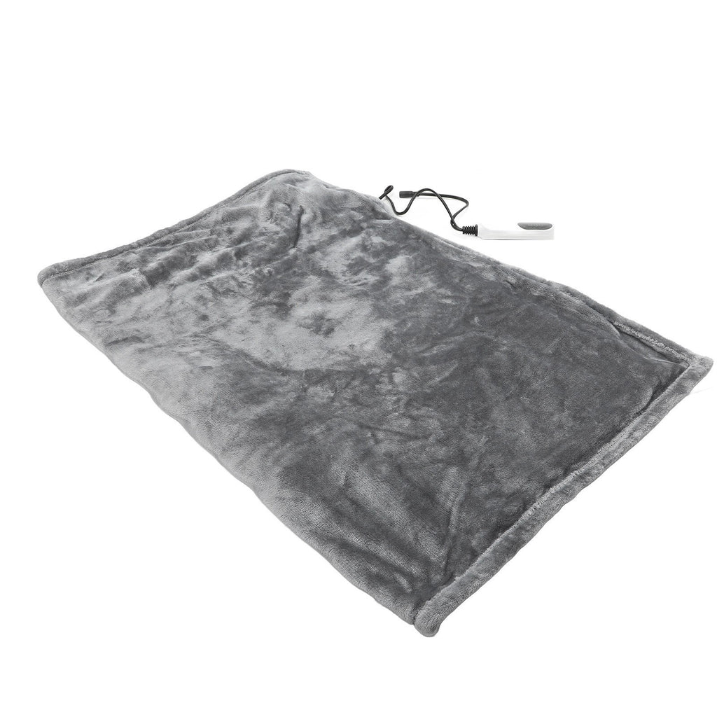 ′72W Heated Auto Blanket Flannel Electric Auto Blanket 12V Camping Electric