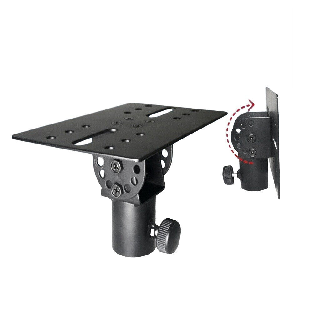 Sturdy 35mm Metal DJ Speaker Stand Adapter Top Cap for Rotatable Mount