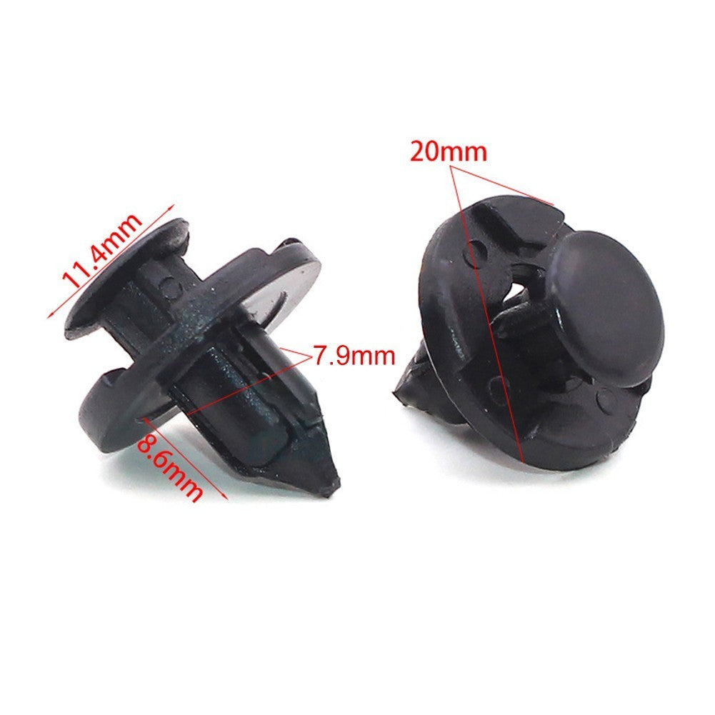 Long Lasting Trim clips for XTrail For Qashqai For Navara For Micra Pack of 100