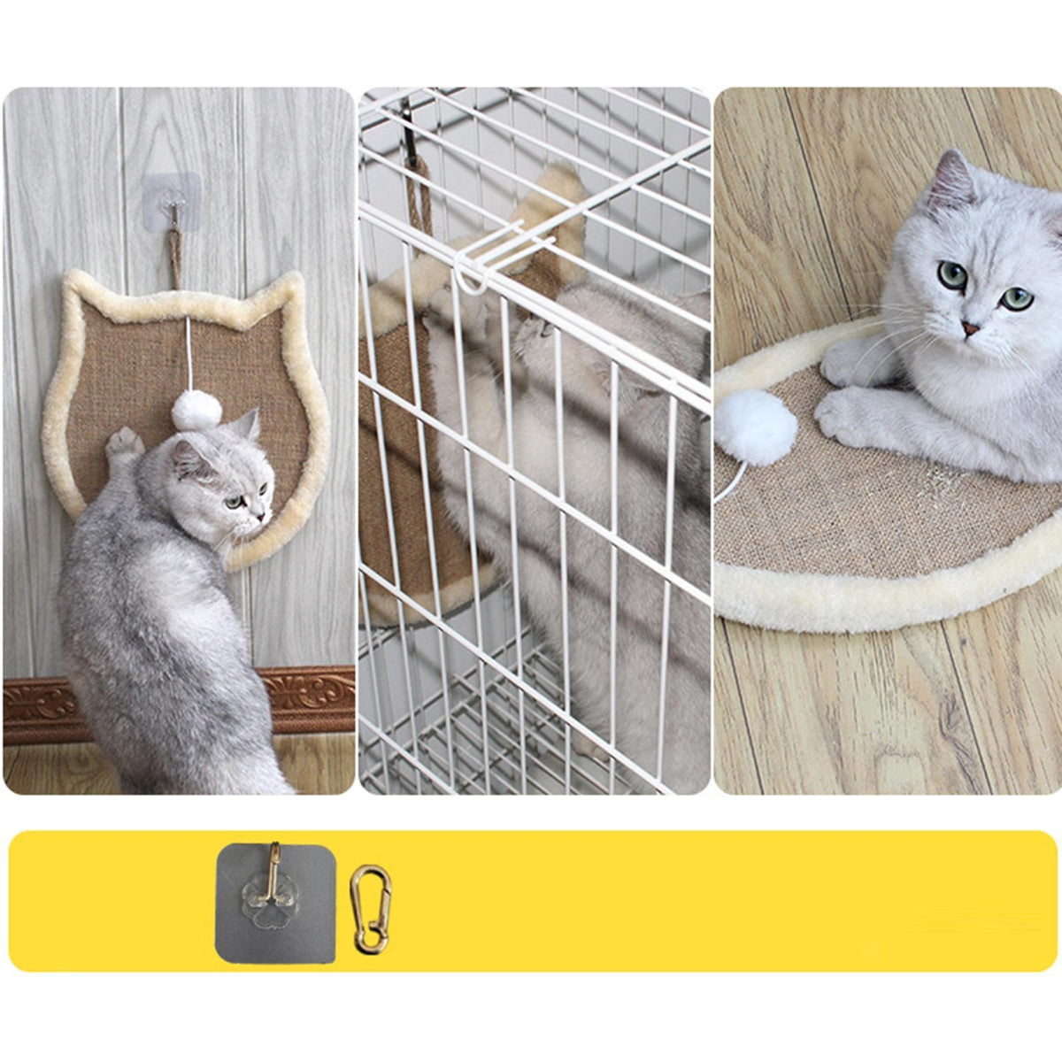 Cat Scratching Pad Cat Scratcher Sisal Cat Scratching Board Protector