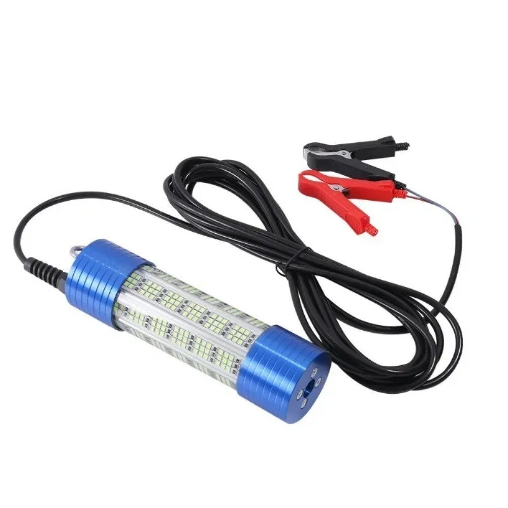 1PC Underwater Fishing Light DC12V 150W Green Blue LED Lure Bait Finder Lamp UK