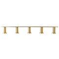 SUS304 Stainless Steel Brushed Gold Towel Rack Hook Bathroom Robe Storage Holder
