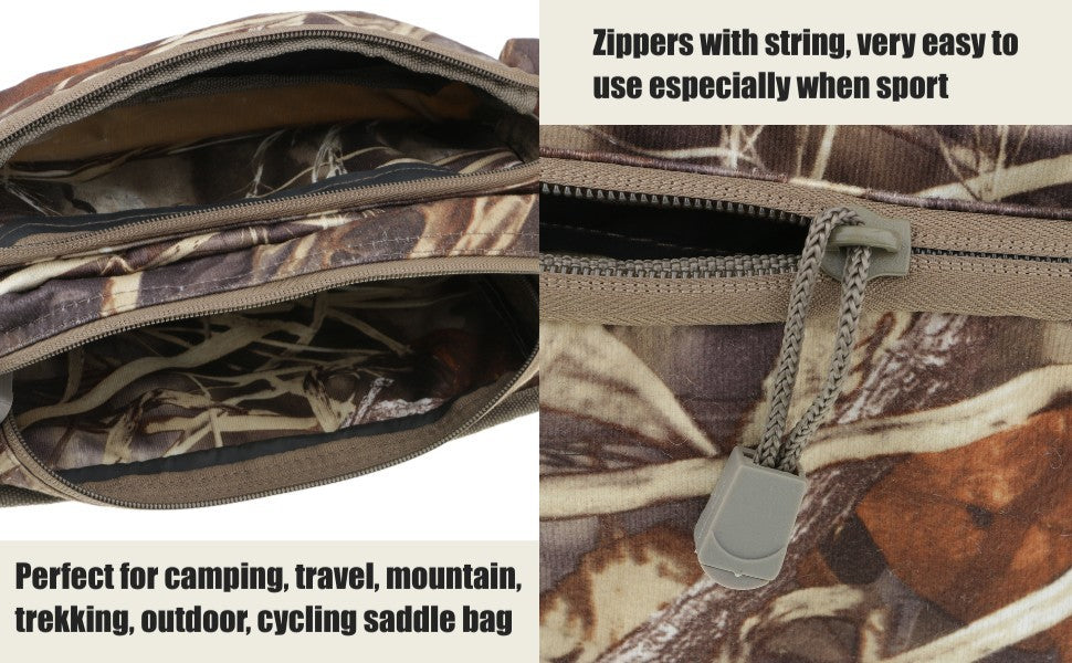 Hunting Belt Waist Pack Waterproof Pouch Hip Belt Bag Outdoor Bumbag