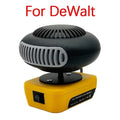 18V/20V Space Heater for DEWALT MILWAUKEE Battery with USB-A Ports（No Battery ）