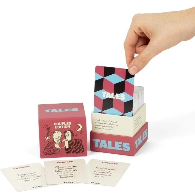 Tales Conversation Starter Cards Card Game For Family/Couples Edition Board Game