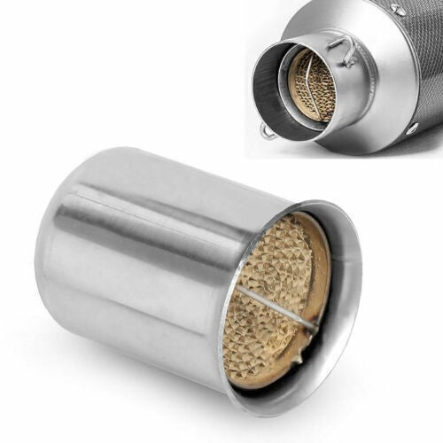 Stainless Steel Motorcycle Exhaust Muffler DB killer Silencer Noise Sound Reduce
