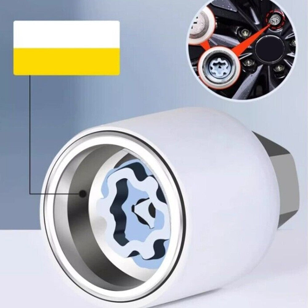For Audi Security Master Anti Theft Lock Wheel Bolt / Nut Master Removal Key