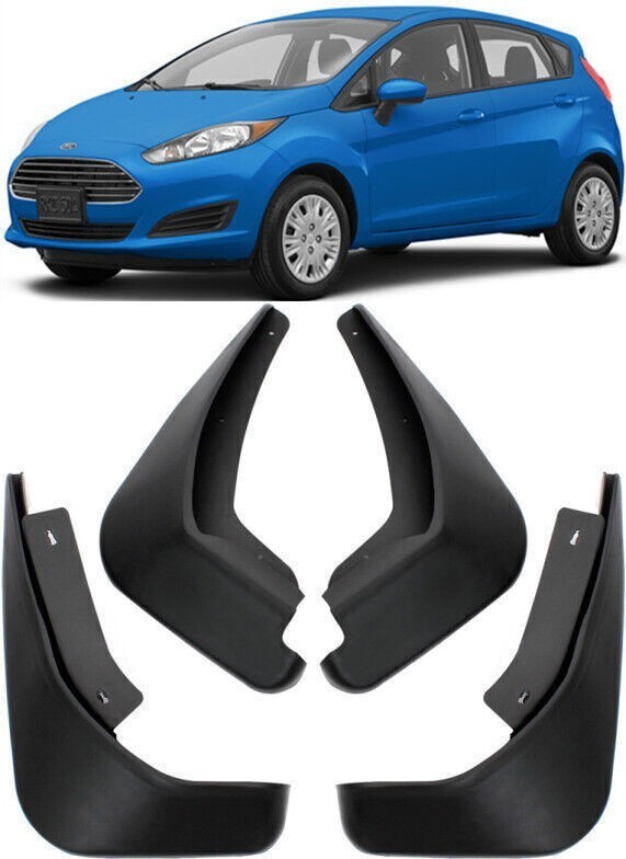 Genuine New Splash Guards Mud Flaps For 2011-2019 Ford Fiesta Hatchback / Saloon
