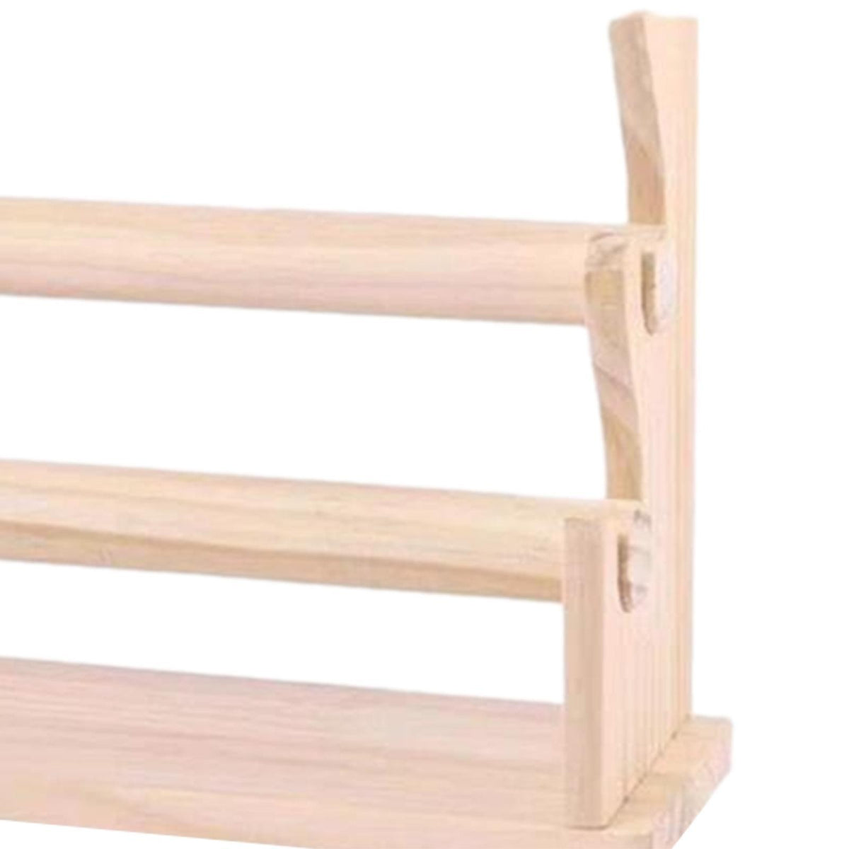 Wooden Hair Rope Bracelet Holder Bangles Jewelry Display Organizer Stand