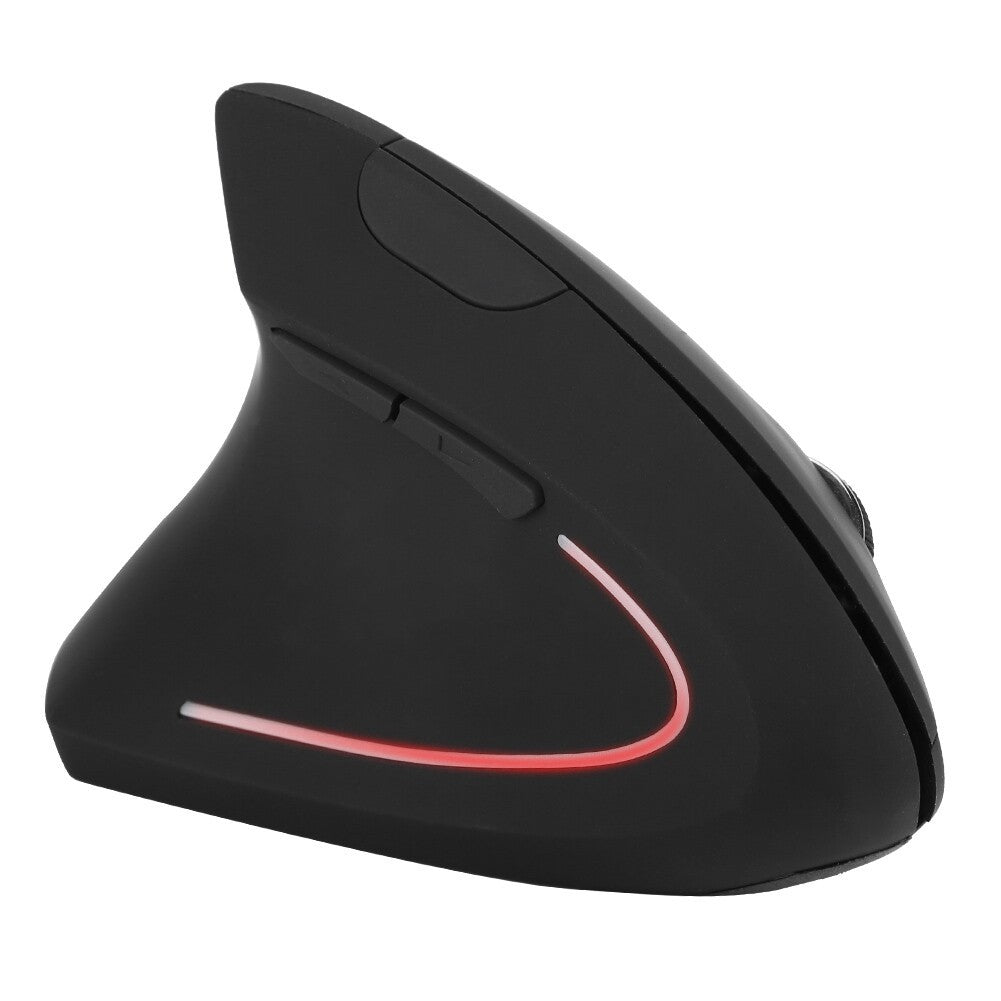 Left Handed 2.4Ghz Wireless Usb Ergonomic Vertical Optical Mouse For Pc Computer