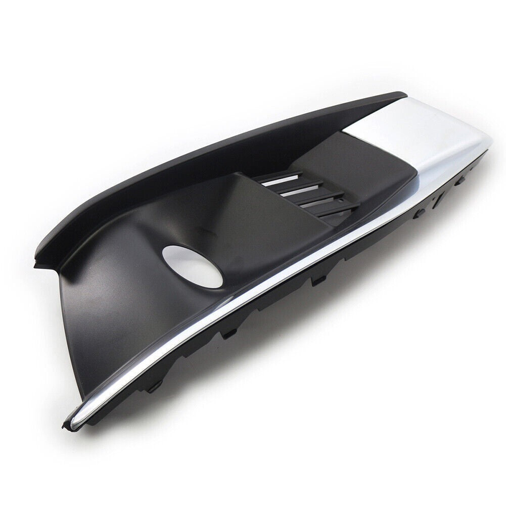 Front Bumper Fog Light Grille Cover Trim For Audi A4L 2020 2021 2022 Right Side