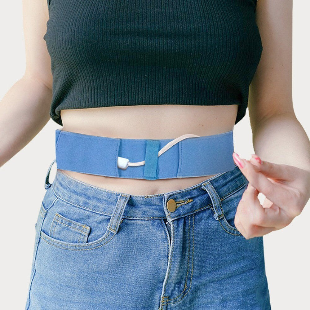 Peritoneal Dialysis PEG Feeding Tube Holder Belt Breathable Adjustable G-Tube