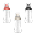 3 Pcs 350ml Plastic Squeeze Bottles For Oil Sauce Condiment Dispense