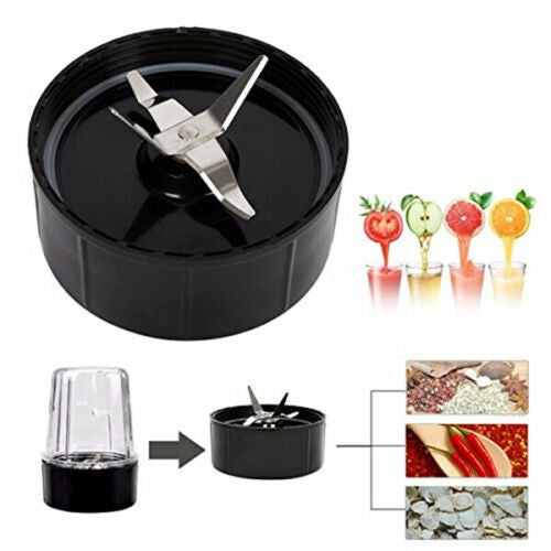 2XCross Blade for Magic Bullet Replacement Seal Ring Blade Fits Blender 250W