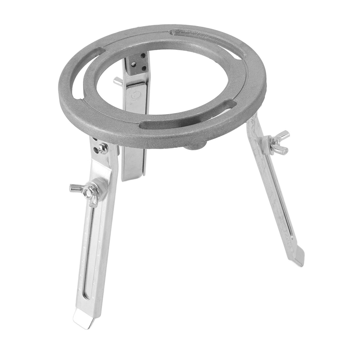 Oil Burner Tripod Stand Iron Adjustable Height Anti Slip Base Laboratory Hea NEW