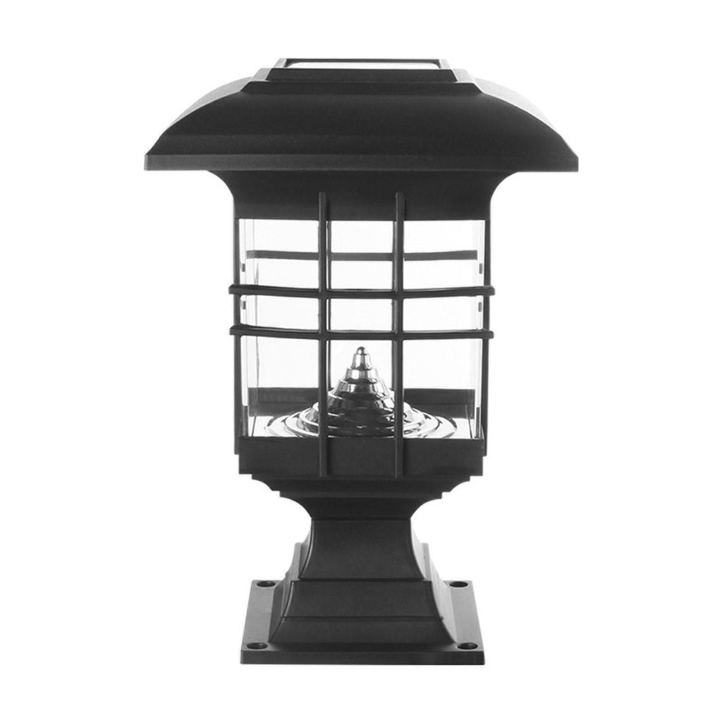 Outdoor Solar Post Lamp, Waterproof Solar Light for Fence Yard Garden Landscape