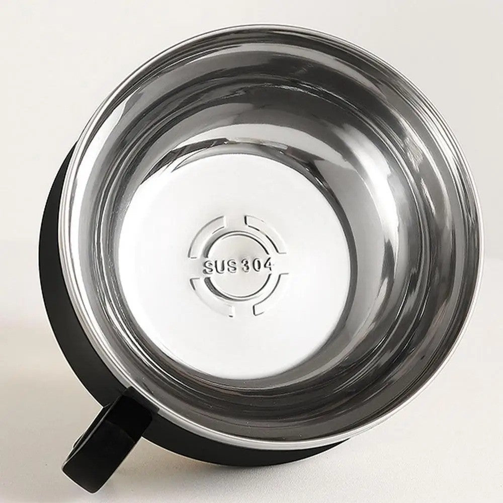 Instant Noodle Bowl with Chopsticks and Fork Stainless Steel Ramen Bowl 1300ml