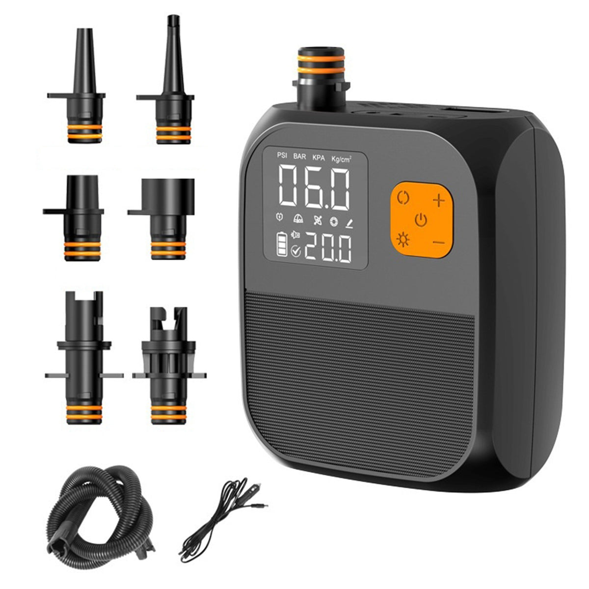 Electric Paddle Board Pump Rechargeable SUP Pump 25PSI Portable Electric Pump