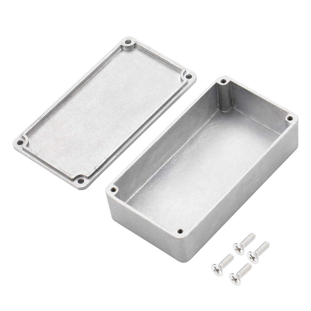 3PCS 125B Aluminum Guitar  Pedal Enclosure Metal Stomp Box Enclosure7732