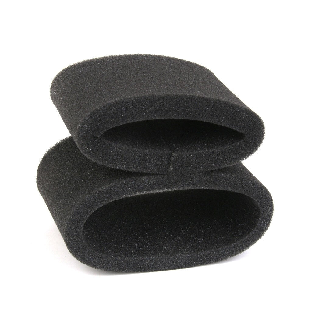 Motorcycle Air Filter Foam Sponge Pads Replace Part for Honda CG125, Black