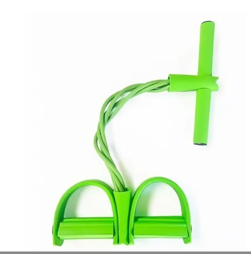 Home Sport Equipment Fitness Elastic Sit Up 2 Pull Rope Abdominal Exerciser UK