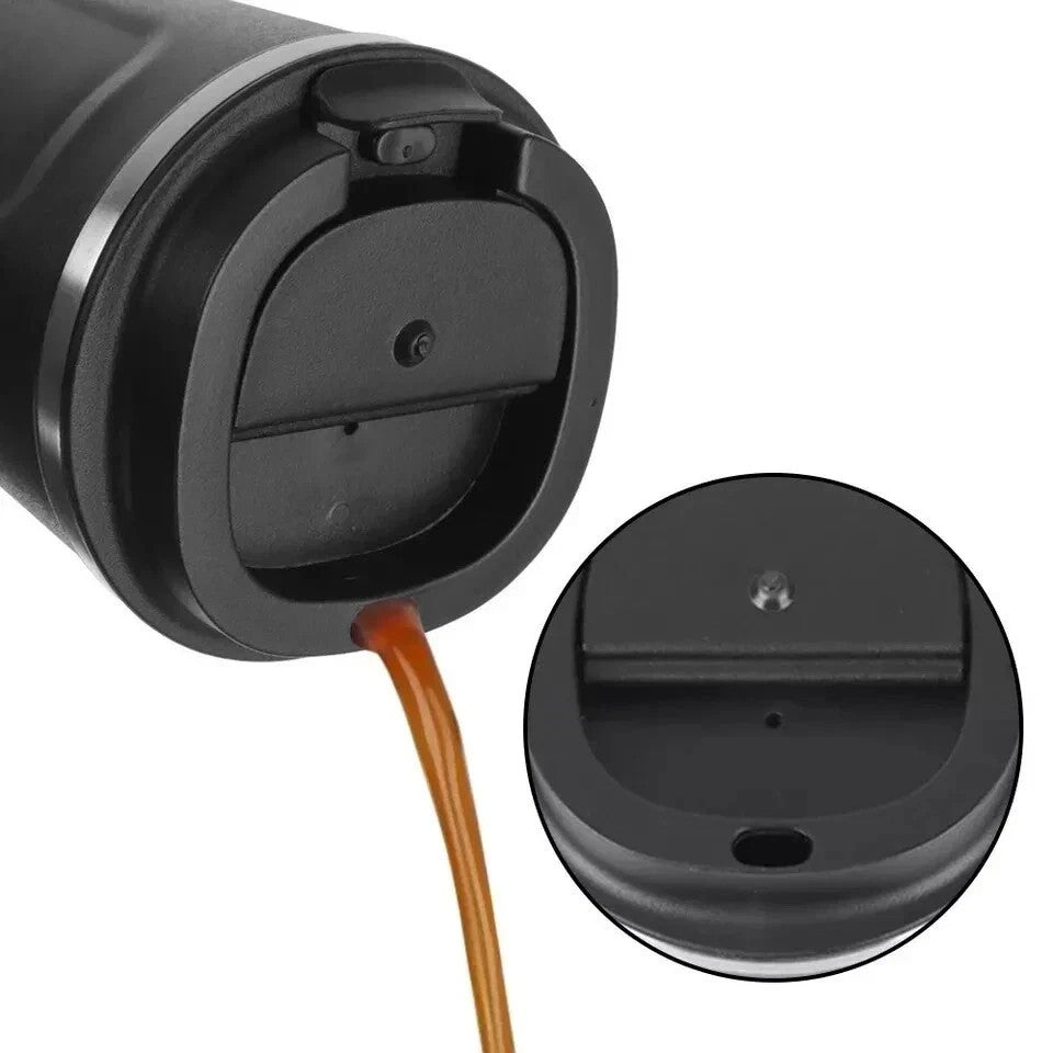 510 ML Stainless Steel Leakproof Insulated Thermal Travel Coffee Mug Cup Flask