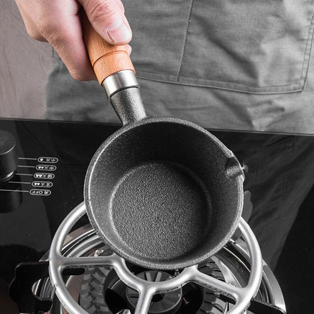 Japanese Pot Lead Melting Mini Hot Oil Heating Wax Cast Iron Frying