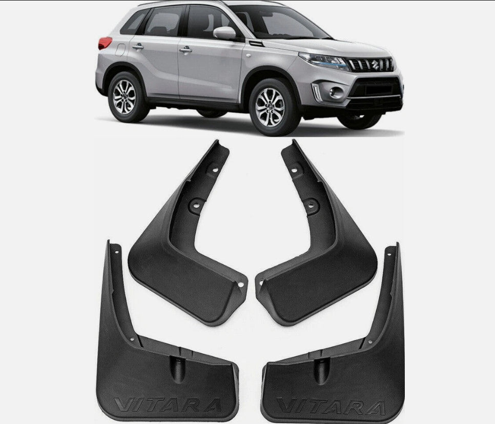 Genuine Front&Rear Molded Splash Guards Mud Flaps FOR 2015-2023 Suzuki Vitara RT