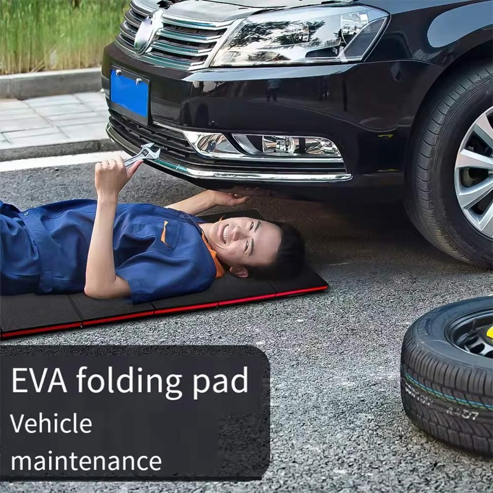 3in1 Mechanics Mat Large Garage Kneeling Laying Foam Work Mat Folding 25mm Thick