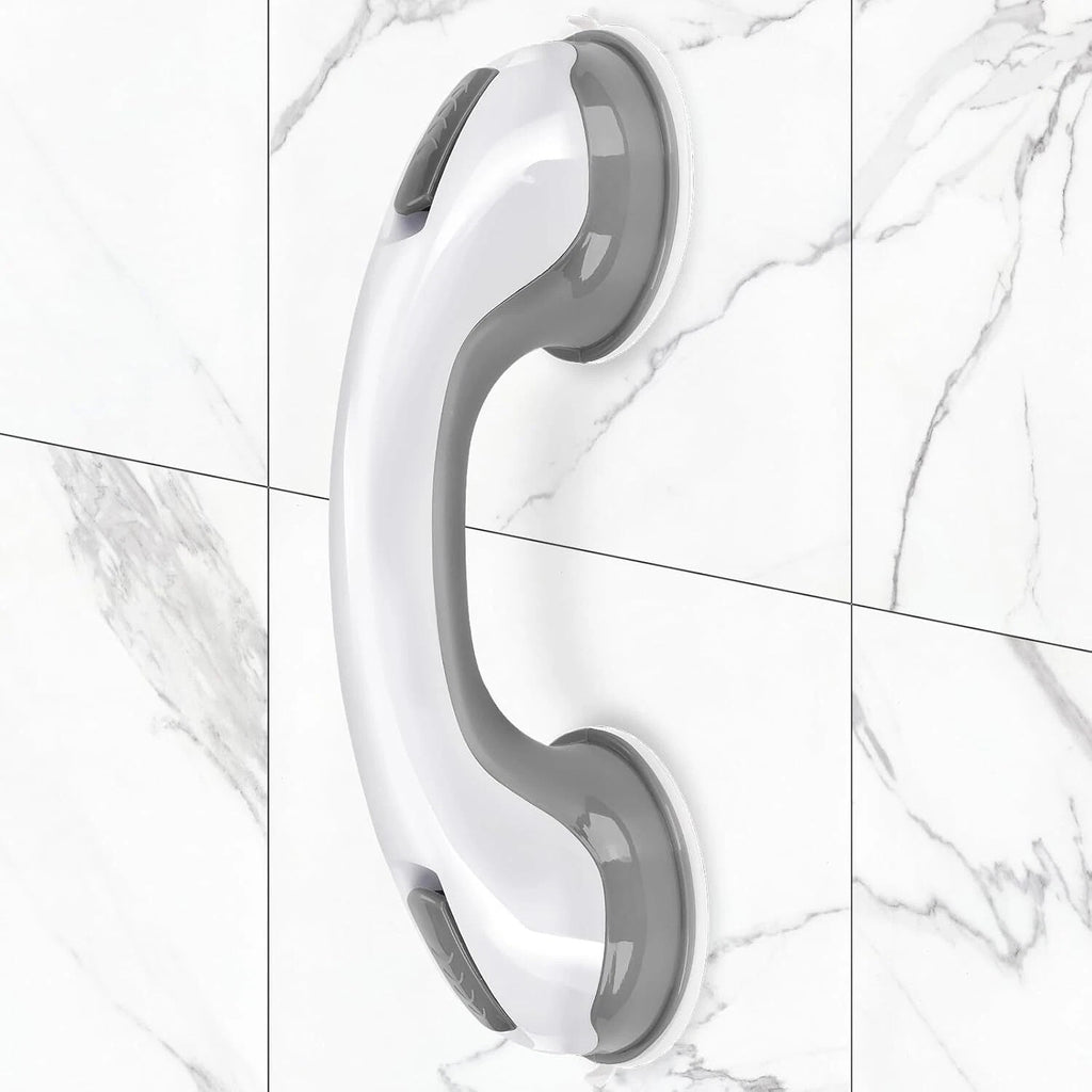 2 Pack Bathroom Suction Grab Rail Bar Handle Disability Shower Safety Support