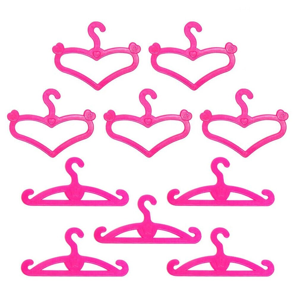 32/50Pcs Barbie Doll Clothes Bundle Dresses Shoes and Accessories Girl Toy Gift