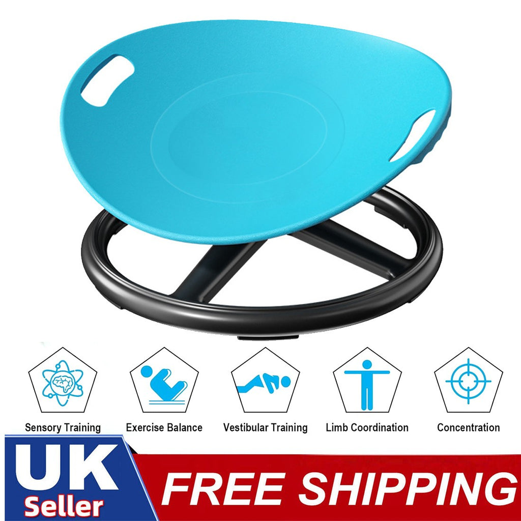 AUTISM SENSORY CHAIR KIDS CHILD SPINNING BALANCE Developmental Spin Toy UK new