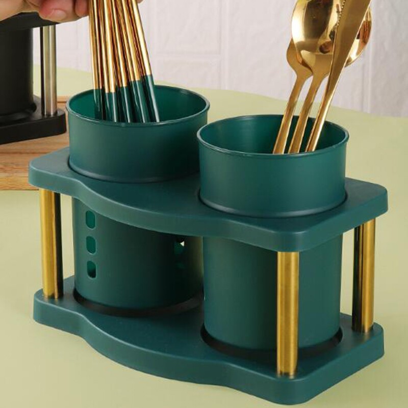 Kitchen Cutlery Holder Spoon Fork Chopstick Storage Rack Utensils Organizer Box