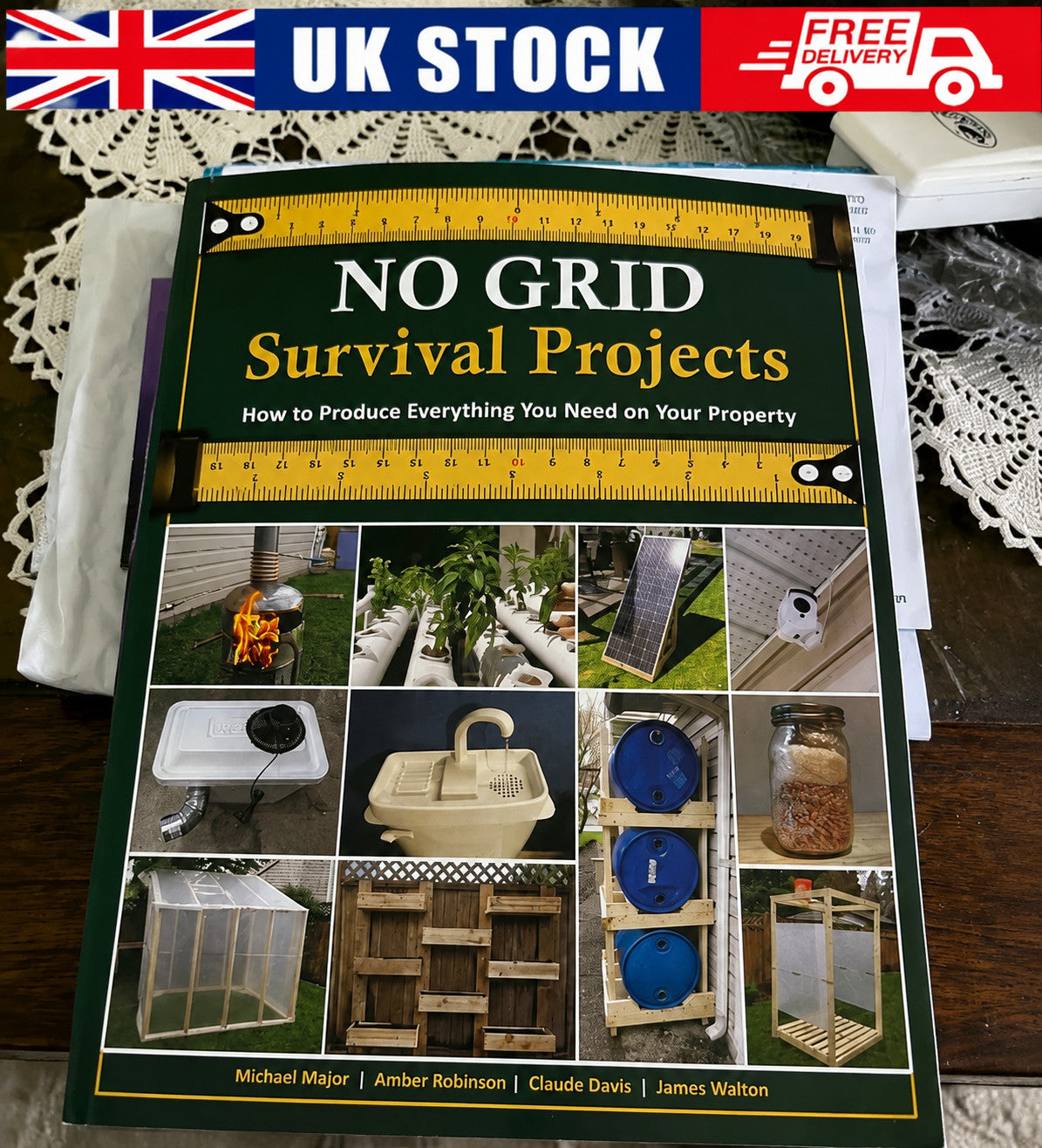No Grid Survival Projects : How to Produce Everything You Need on Your Property