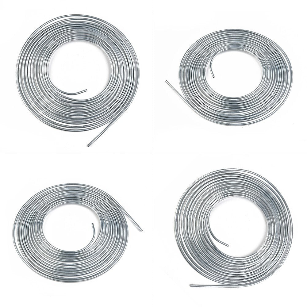 Conveniently Bendable 25ft 316 Stainless Steel Brake Line Kit with 16 Fittings