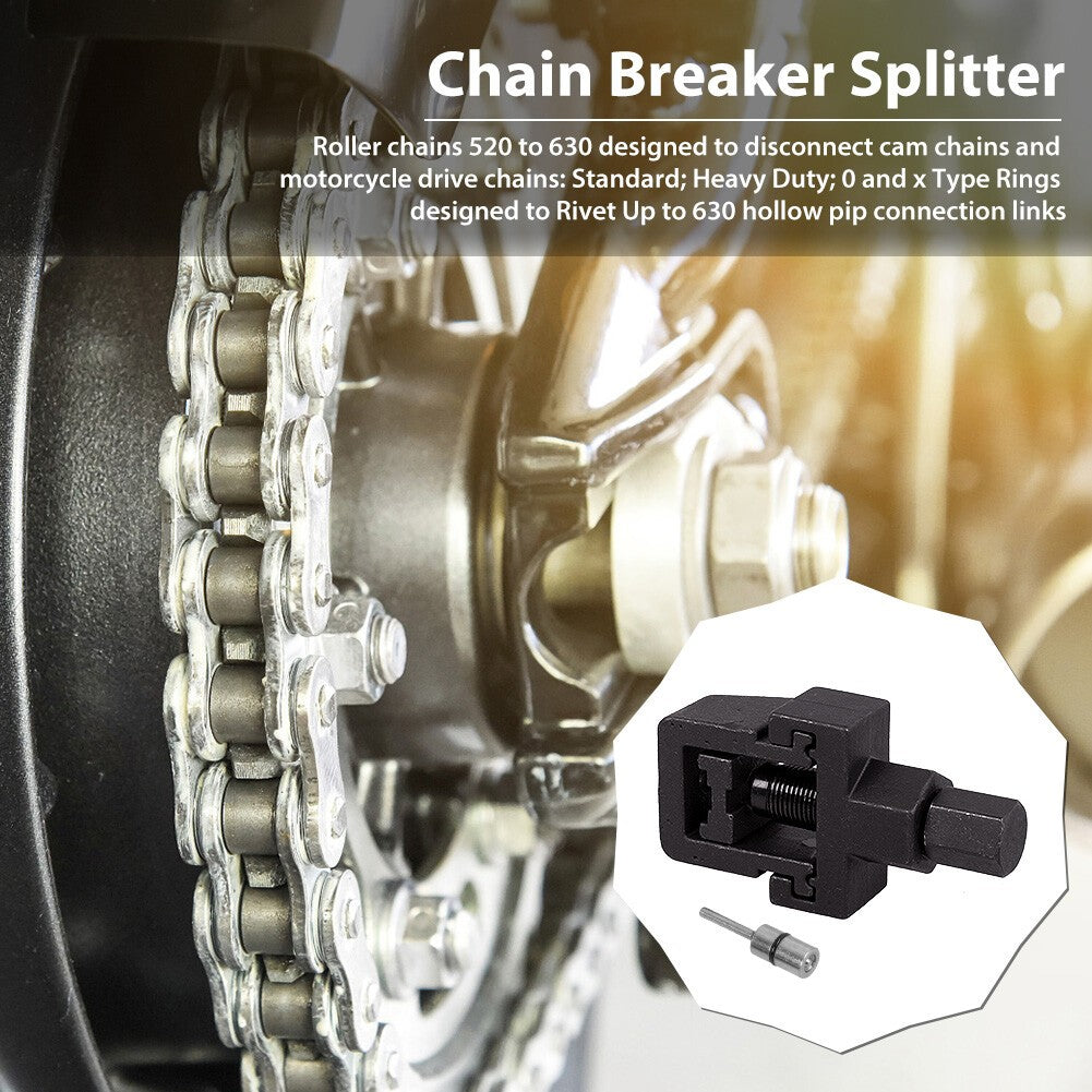 DID Style Motorcycle Heavy Duty Chain Riveter Breaker Splitter Riveting Tool